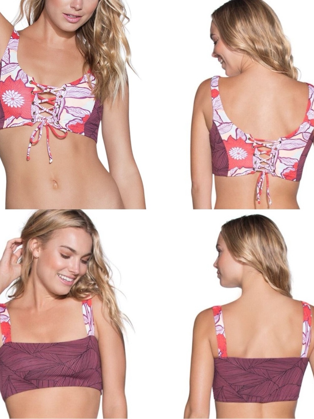 Maaji Swim Scarlet Cacique 4 way swimsuit